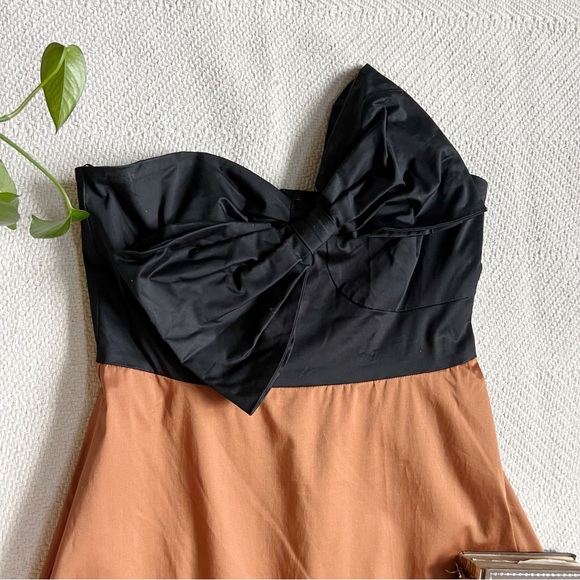 Anthropologie Hutch Hutch Bow-Tie Maxi Dress in Colorblock - Picture 5 of 11